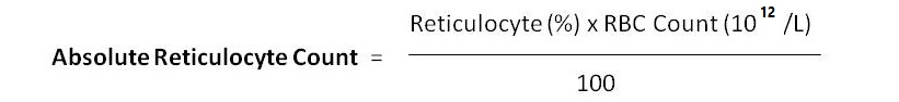 Absolute-reticulocyte-count
